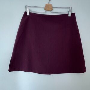 3/$15 Deep Purple/burgundy Mini Skirt